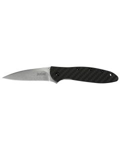 KER1660CF image(0) - Kershaw KNIFE LEEK WITH CARBON FIBER HANDLE