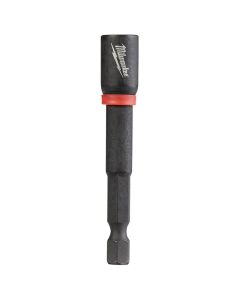 MLW49-66-4607 image(0) - Milwaukee Tool SHOCKWAVE Impact Duty 7MM x 2-9/16" Magnetic Nut Driver BULK 10