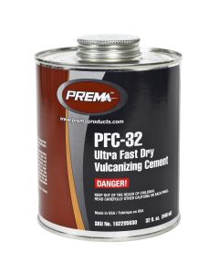 PRMPFC32-1 image(0) - PREMA Ultra Fast Dry Vulcanizing Cement 32 fl. Oz Can