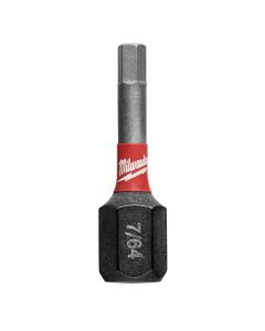 Milwaukee Tool SHOCKWAVE Impact Hex 7/64" Insert Bits (Bulk 25)