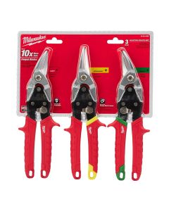 MLW48-22-4533 image(0) - 3-PC AVIATION SNIPS (LEFT, RIGHT, STRAIGHT) SET