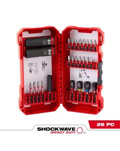 MLW48-32-4408 image(1) - Milwaukee Tool SHOCKWAVE Impact Duty Drive and Fasten Set - 26PC