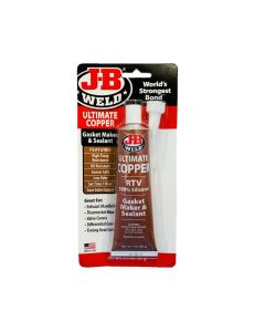 JBW32325 image(0) - J B Weld J-B Weld 32325 Ultimate Copper High Temperature RTV Silicone Gasket Maker and Sealant - 3 oz.