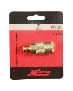 MILS786 image(0) - Milton Industries 1/4" Male Body T-Style