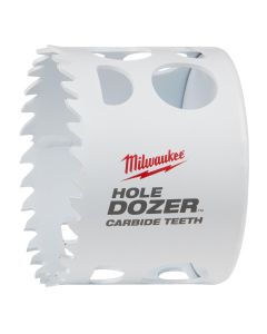 MLW49-56-0727 image(0) - Milwaukee Tool 2-1/2" HOLE DOZER with Carbide Teeth Hole Saw