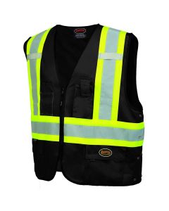 SRWV1021571U-SM image(0) - Pioneer Pioneer - Safety Vest - Black - Size S/M