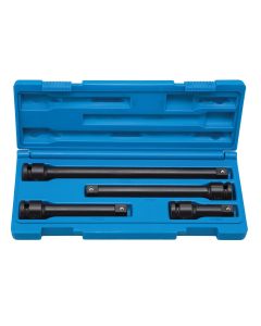 GRE2204E image(0) - Grey Pneumatic 1/2" Drive 4 Piece Impact Extension Set