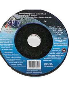 Shark Industries 2" Dep Ctr Wheel 80 Grit 5pk