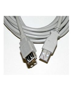 USB 2.0 CABLE-A MALE TO A MALE-10FT/BEIGE