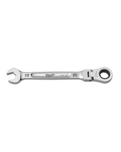 MLW45-96-9620 image(0) - Milwaukee Tool 20mm Flex Head Ratcheting Combination Wrench