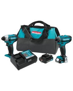 Makita 12V CXT 2.0 Ah 2-Piece Combo Kit