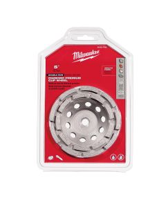 MLW49-93-7760 image(0) - Milwaukee Tool 5" Diamond Cup Wheel Double Row