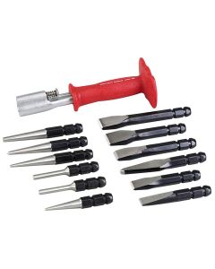 OTC4605 image(0) - OTC QUICK CHANGE PUNCH AND CHISEL 12PC