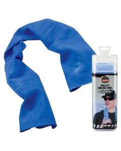 ERG12420 image(0) - Ergodyne 6602 Blue Evap Cooling Towel