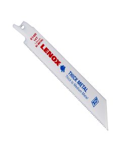 LEX22756 image(0) - Lenox Tools Reciprocating Saw Blades, 614R, Bi-Metal, 6 in. Lo