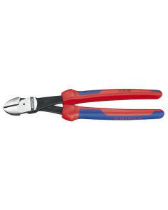 KNP7422-10 image(0) - KNIPEX 10" ULT HIGH LVG DIAG ERGO GRP W/12 DEG CURVD HEAD