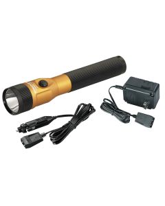 STL75642 image(1) - Streamlight Stinger LED Bright Rechargeable Handheld Flashlight - Orange