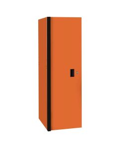 EXTRX243003SLORBK image(0) - Extreme Tools RX Series 24"W x 30"D 3 Drawer and 3 Shelf Side Locker Orange with Black Handles