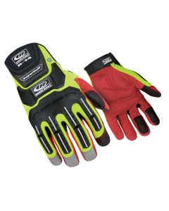 RIN146-08 image(0) - Ringers R-14 Mechanics Gloves Hi-Vis S