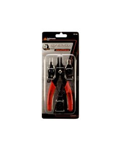 WLMW1159 image(0) - Wilmar Corp. / Performance Tool 5 Pc Comb Snap Ring Plier Set