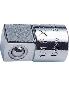 KKN2233A image(0) - Ko-ken USA 1/4 Sq. Dr. Adaptor  3/8 Square Length 22mm