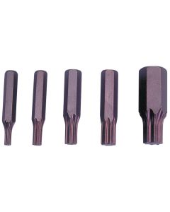 SCREW EXTRACTOR SET 5 PC 1/4 TO 1/2IN.