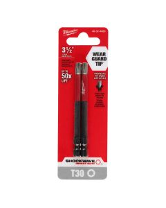 MLW48-32-4680 image(0) - Milwaukee Tool SHOCKWAVE Impact Duty 3-1/2" T30 Bit 2PK