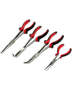 WLMW30714 image(0) - Wilmar Corp. / Performance Tool 4pc Long Nose Pliers Set