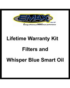 Emax Compressor Extended Lifetime Pump Warranty Kit For 5 - 10 HP Piston Air Compressors Without Silencer