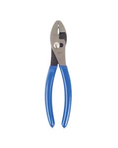 JSP96973 image(0) - 8" Slip Joint Pliers - Double Dip Blue Handle