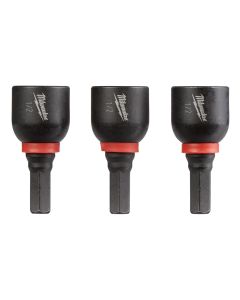 MLW49-66-4517 image(0) - SHOCKWAVE Impact Duty 1/2 Insert Magnetic Nut Driver 3PK