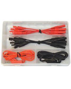 ESI1351 image(0) - Electronic Specialties Spade Terminal Test Lead Kit 16-Piece