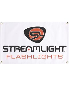 Streamlight White Vinyl Banner 31.5x19" (80.01x48.26cm)