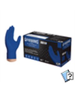 AMXGWRBN44100 image(0) - Ammex Corporation Gloveworks Royal Blue Med Nitrile - case