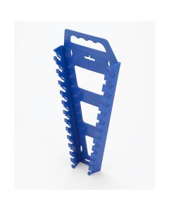 HNE5300 image(1) - Hansen Global Univ Wrench Rack, Holds 13 Wrenches, Blue