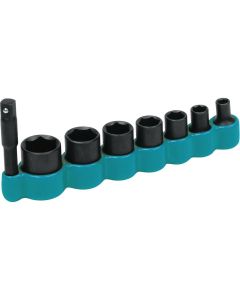 Makita 8PC 1/4" 6-Point Imp Socket Set