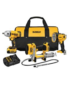 DWTDCK397HM2 image(0) - DeWalt 20V Li-Ion 3-Tool Combo Kit (DCGG571/D