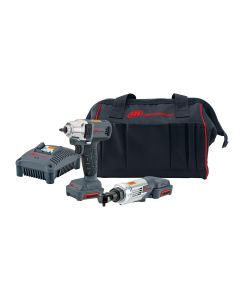 Ingersoll Rand 2 Piece Impact and Ratchet IQV12 Cordless Kit