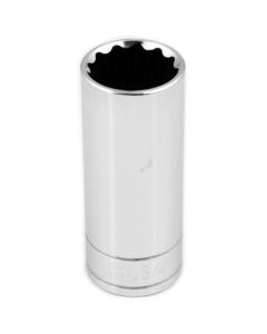 WLMW38624 image(0) - Wilmar Corp. / Performance Tool 3/8'' Dr 12pt Deep Socket 3/4"