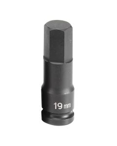 GRE2919M image(0) - Grey Pneumatic SOC 19MM 1/2D IMP HEX