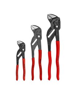 KNIPEX 3 Pc Black Pliers Wrench Set