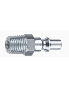 AMFCP37-10 image(0) - Amflo 1/4" Coupler Plug with 1/4" Male threads ARO Style- Pack of 10