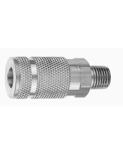 AMFC37-10 image(0) - Amflo 1/4" Coupler with 1/4"Male threads ARO Stle- Pack of 10