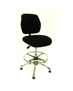 LDS1010446 image(0) - ShopSol ESD Chair - Medium Height -  Economy Black