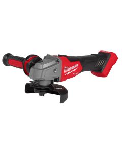 MLW2881-20 image(0) - Milwaukee Tool M18 FUEL 4-1/2" / 5" Braking Grinder Slide Switch, Lock-On