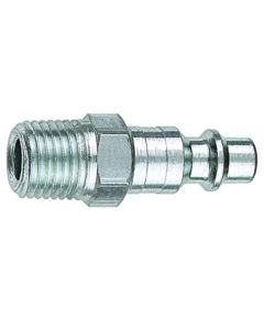 AMFCP21-10 image(0) - Amflo 1/4" Coupler Plug with Male 1/4" Threads I/M Industrial- Pack of 10
