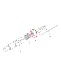 IRTPF2219-21 image(1) - Ingersoll Rand Needle Holder for Ingersoll Rand 125, 125CI Scaler