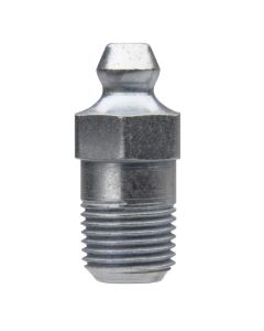 Alemite Leakproof Fitting, Straight, 1" OAL