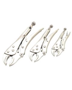 WLMW1107DB image(0) - Wilmar Corp. / Performance Tool 3 Pc Lock Grip Plier Set