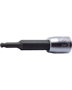 KKN2011M.50-4 image(0) - Ko-ken USA 2011M.50-4 1/4 Sq. Dr. Bit Socket  4mm Ballpoint Hex Length 50mm